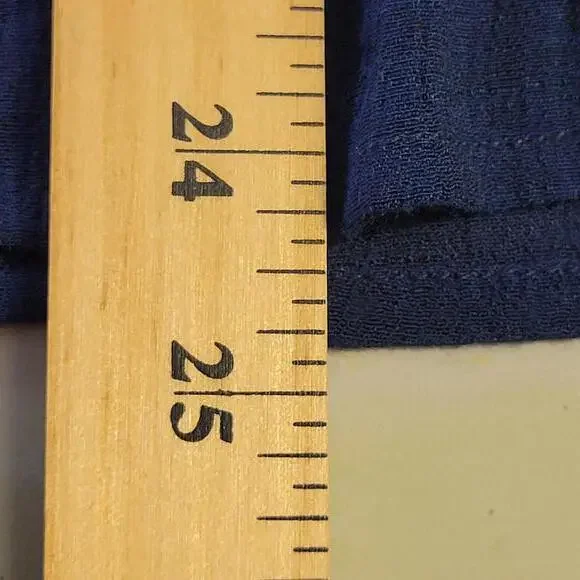 Westport Blue Red Embroidered Metallic Sleeveless Dress Women Petite Size XL - Picture 6 of 10